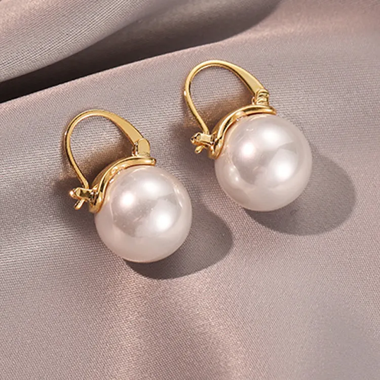Support Breast Cancer Awareness | Blooming Pearl Basket Earrings | Buy 1 Pair Get 1 Pair FREE Today