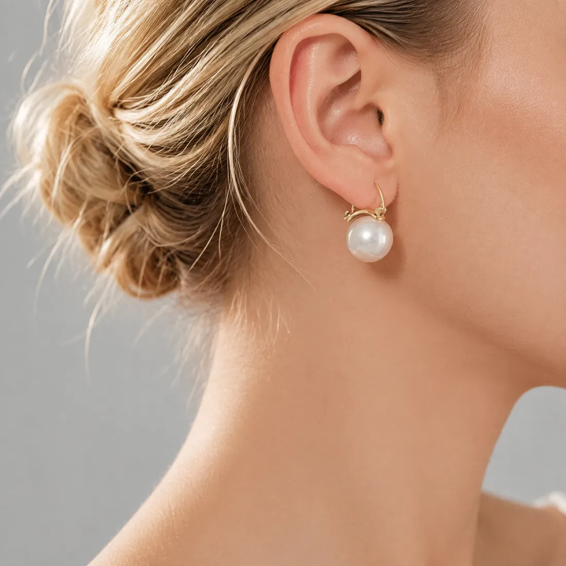 Support Breast Cancer Awareness | Blooming Pearl Basket Earrings | Buy 1 Pair Get 1 Pair FREE Today