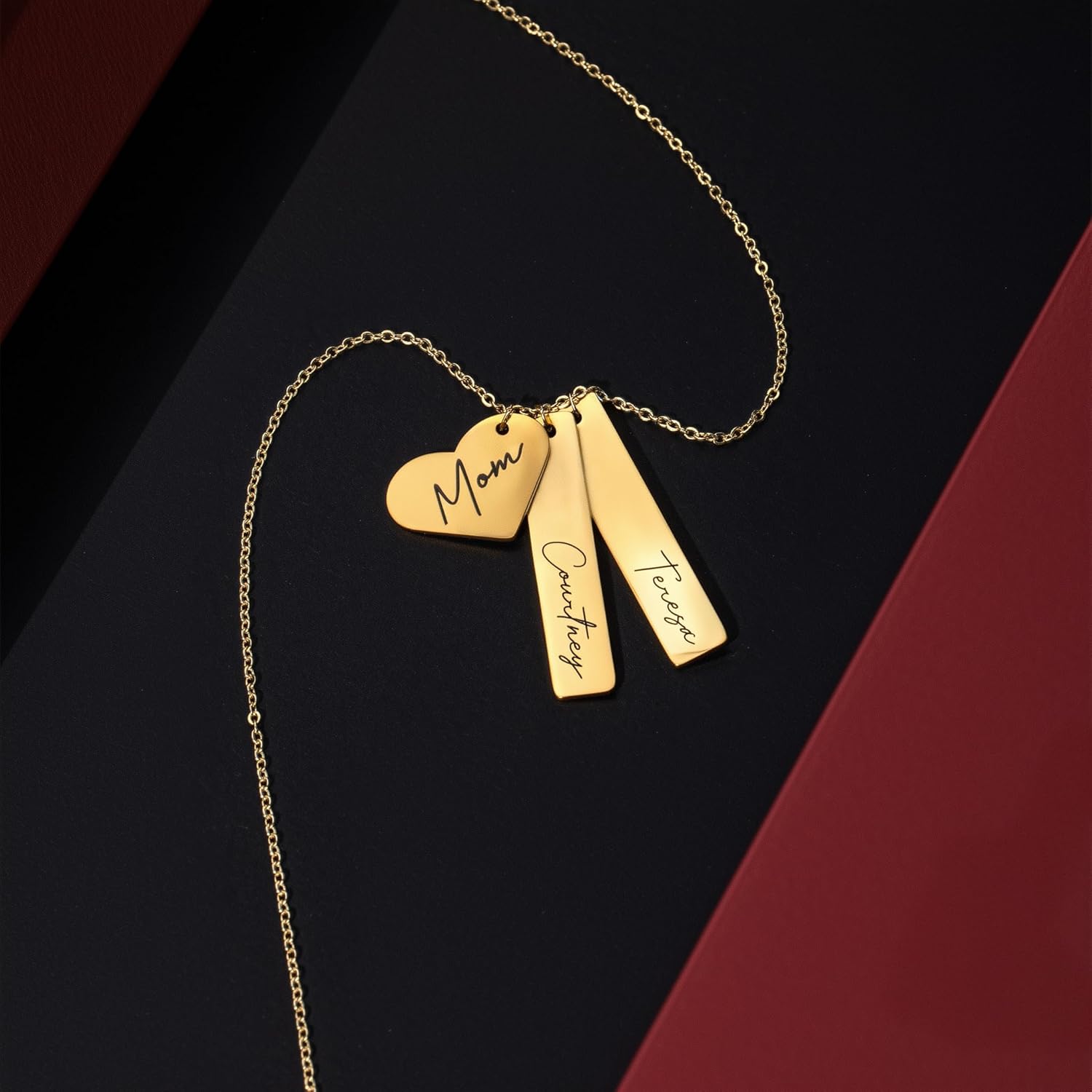 Custom Name Necklace Personalized Engraved  Necklace