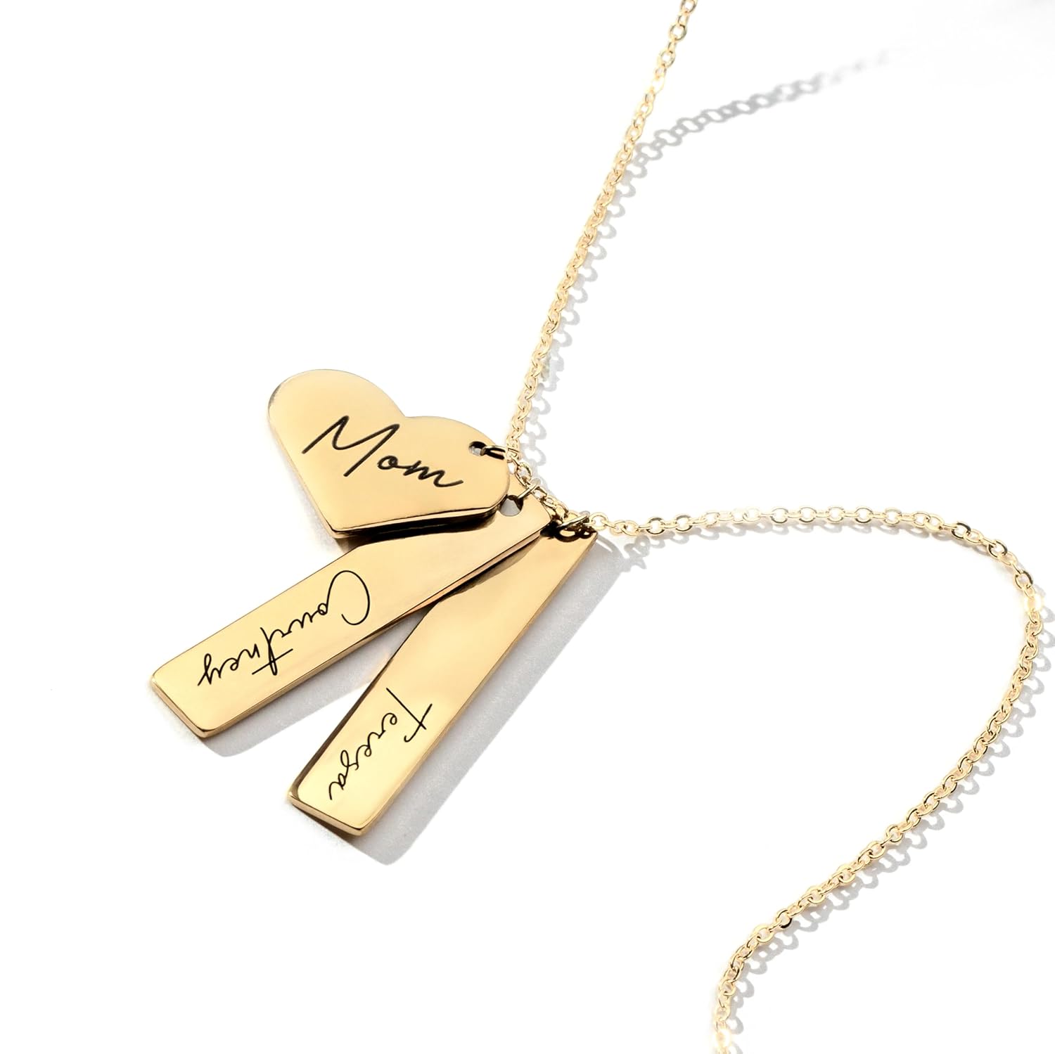 Custom Name Necklace Personalized Engraved  Necklace