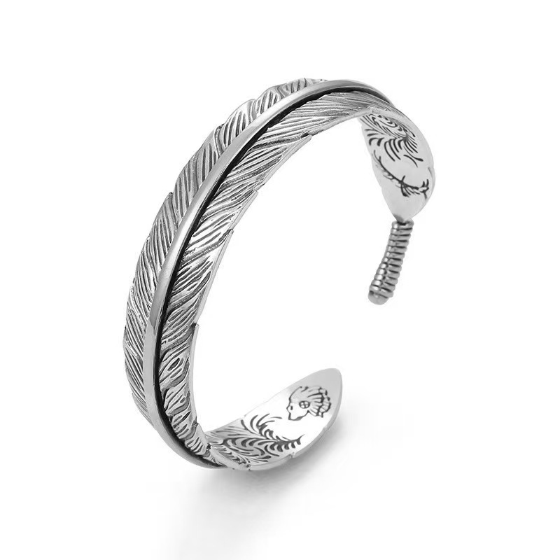 To my Son - Feather bracelet