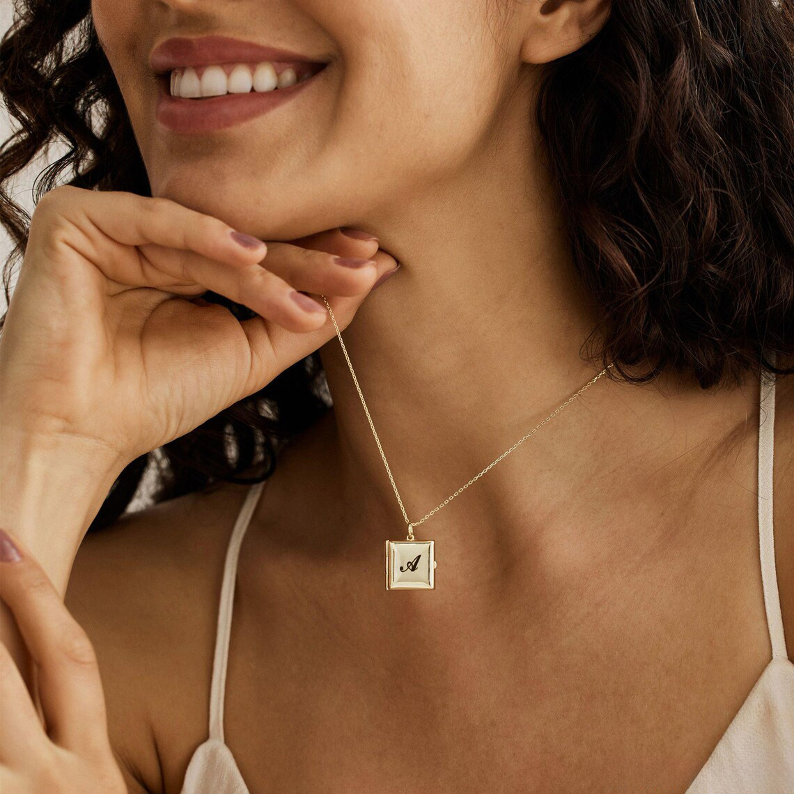 Personalised Photo Locket Necklace