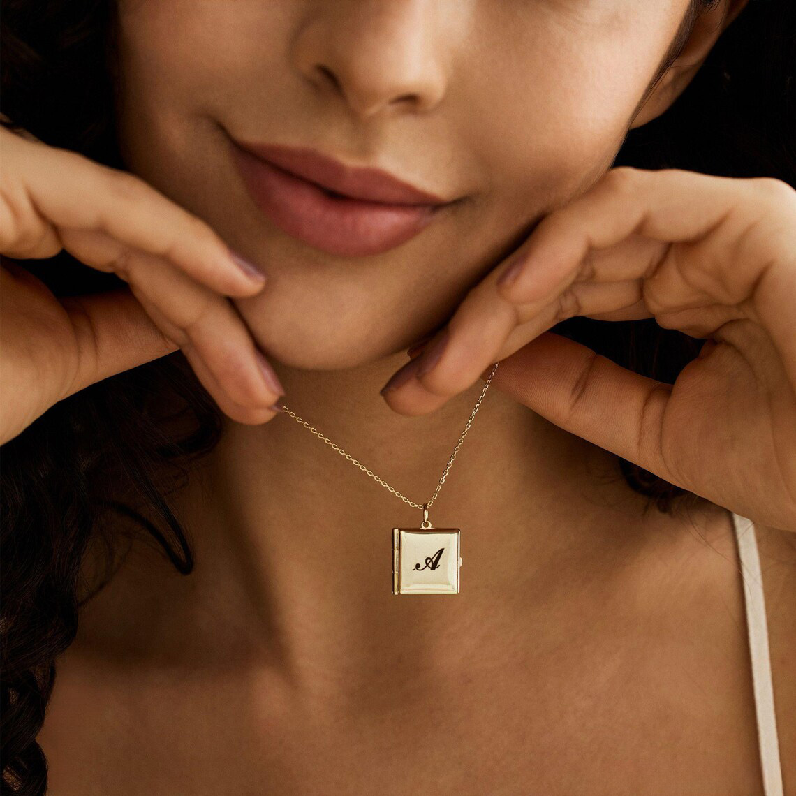 Personalised Photo Locket Necklace