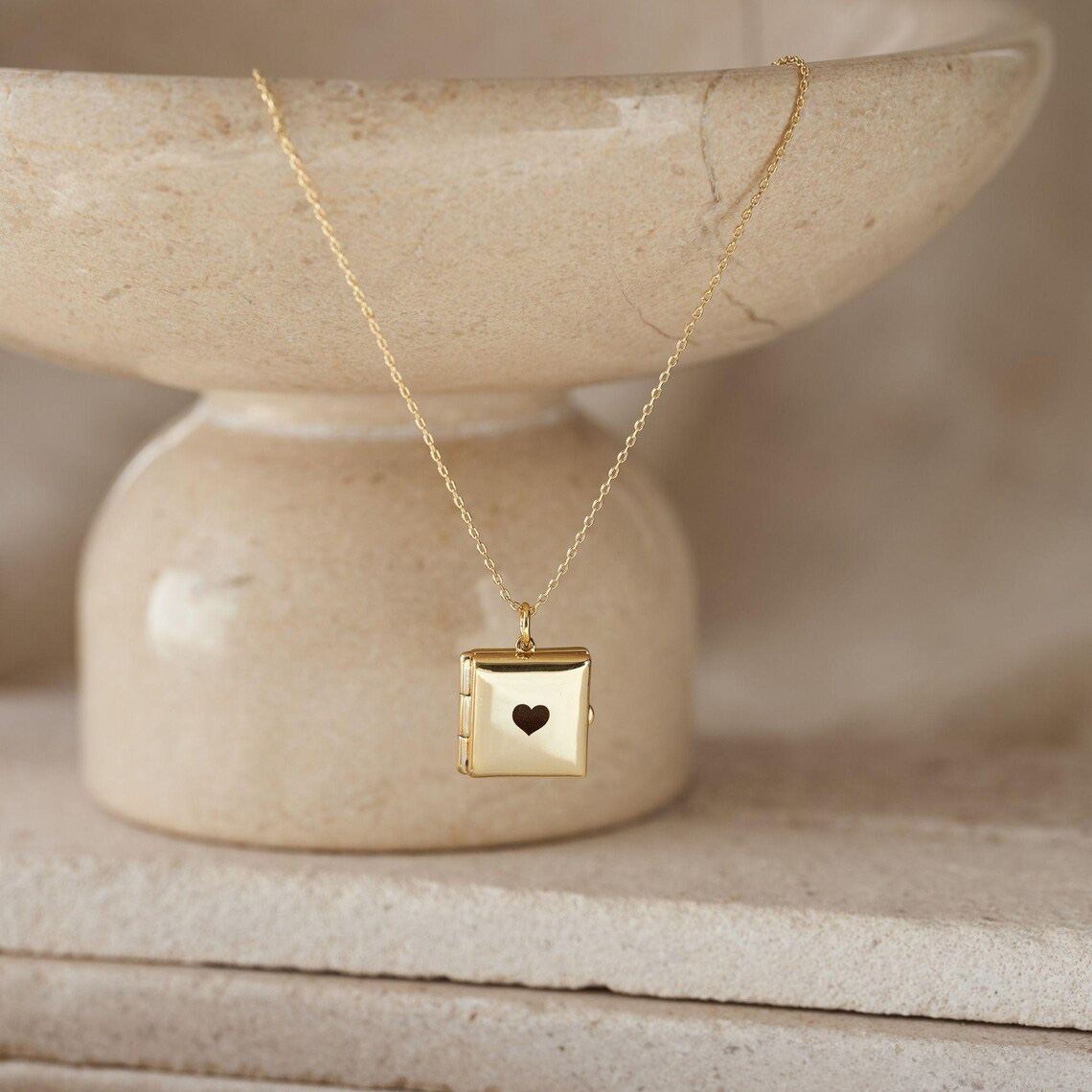 Personalised Photo Locket Necklace