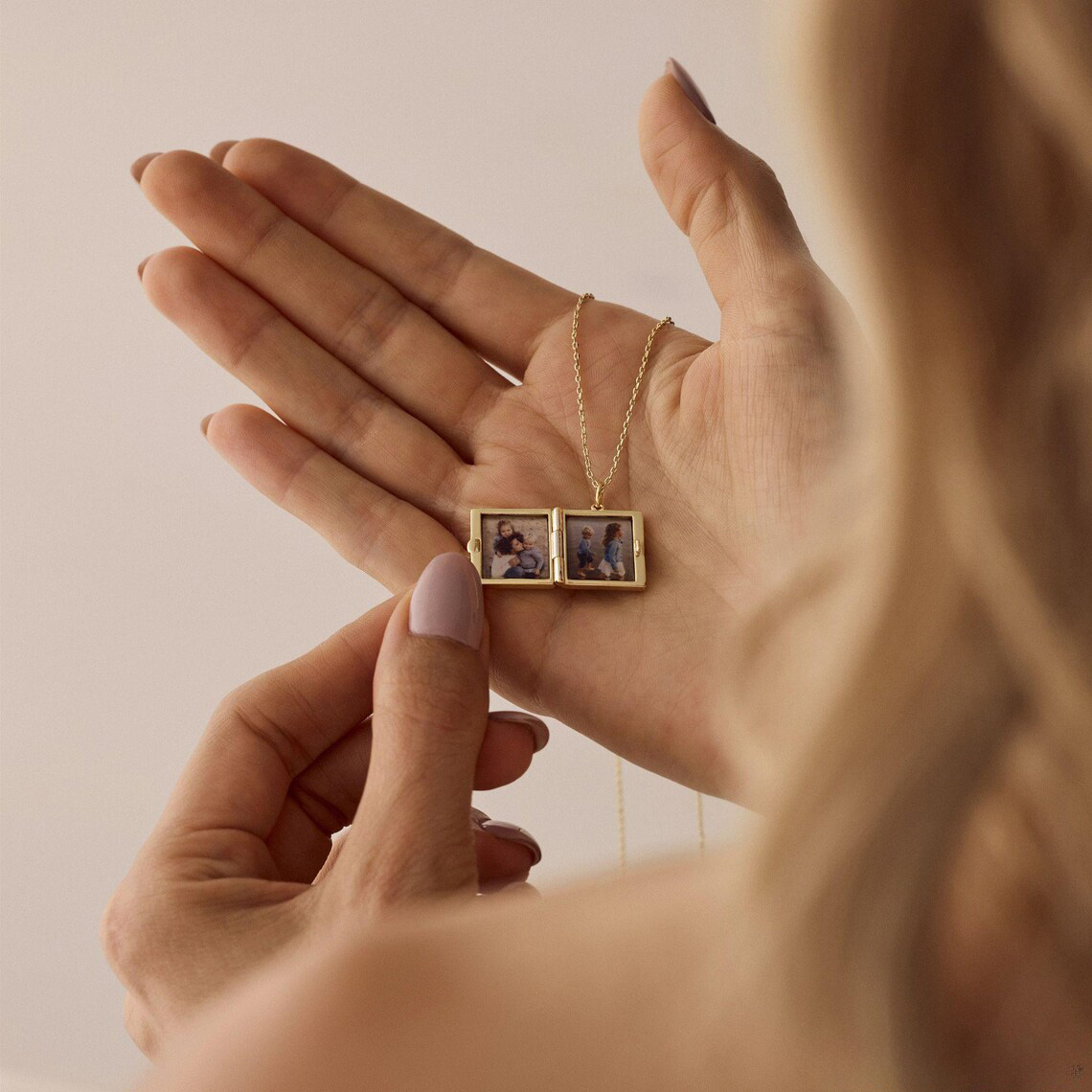 Personalised Photo Locket Necklace