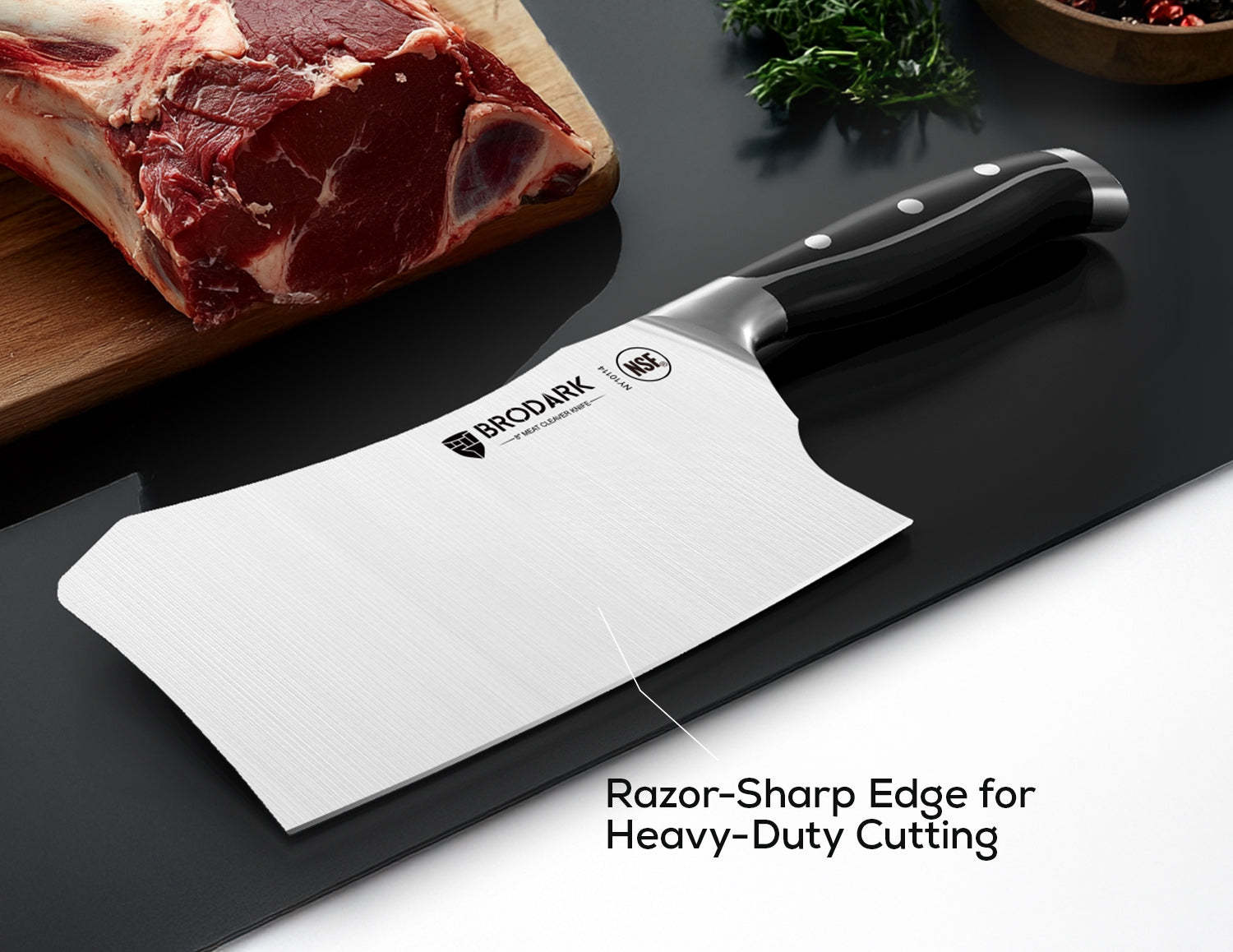 Butcher Knife 8inch - Brodark