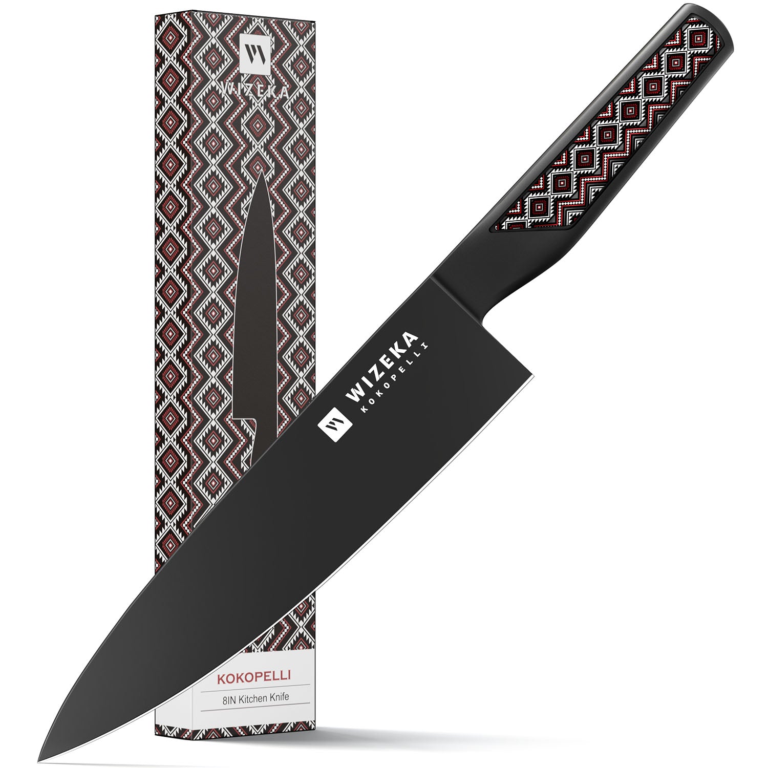 8 Inch Chef Knife - Kokopelli - wizeka