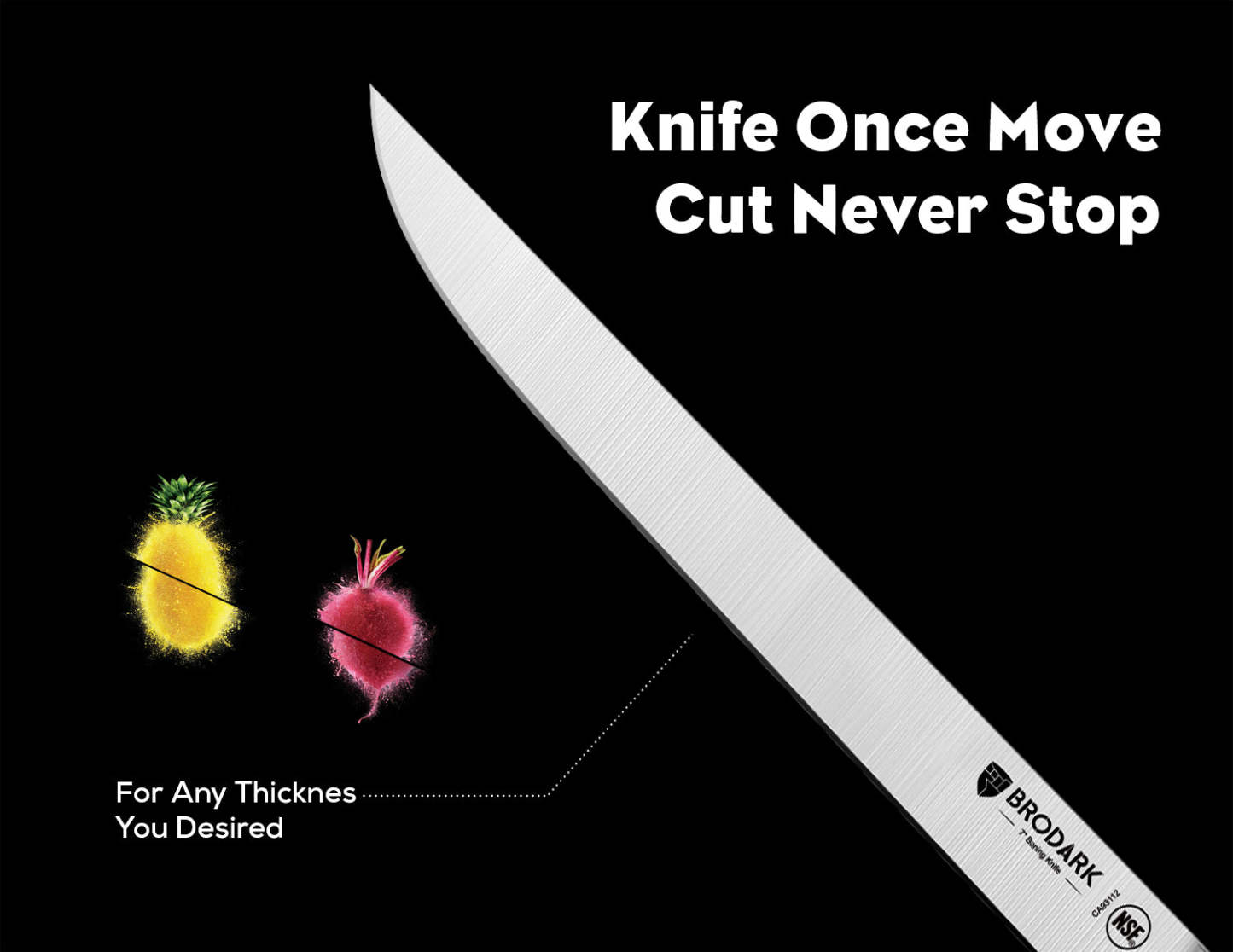 Boning Knife - Shark Series - Brodark