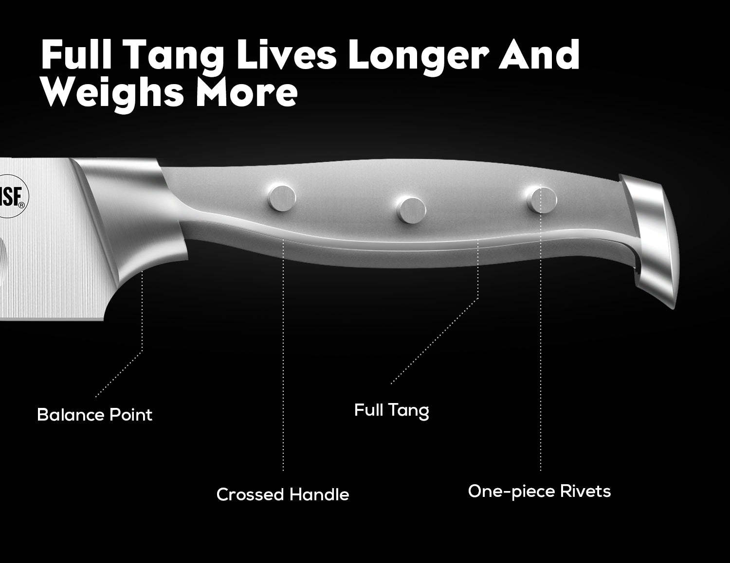 Butcher Knife - Steel-King Series - Brodark