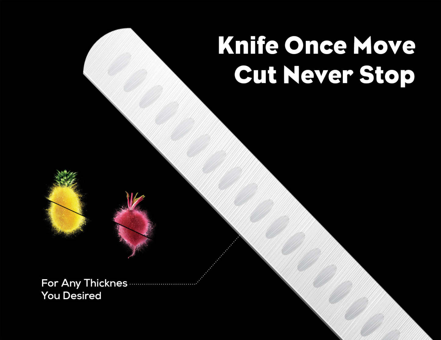 Carving Knife - Shark Series - Brodark