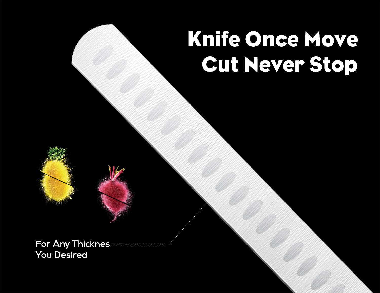 Carving Knife - Shark Series - Brodark