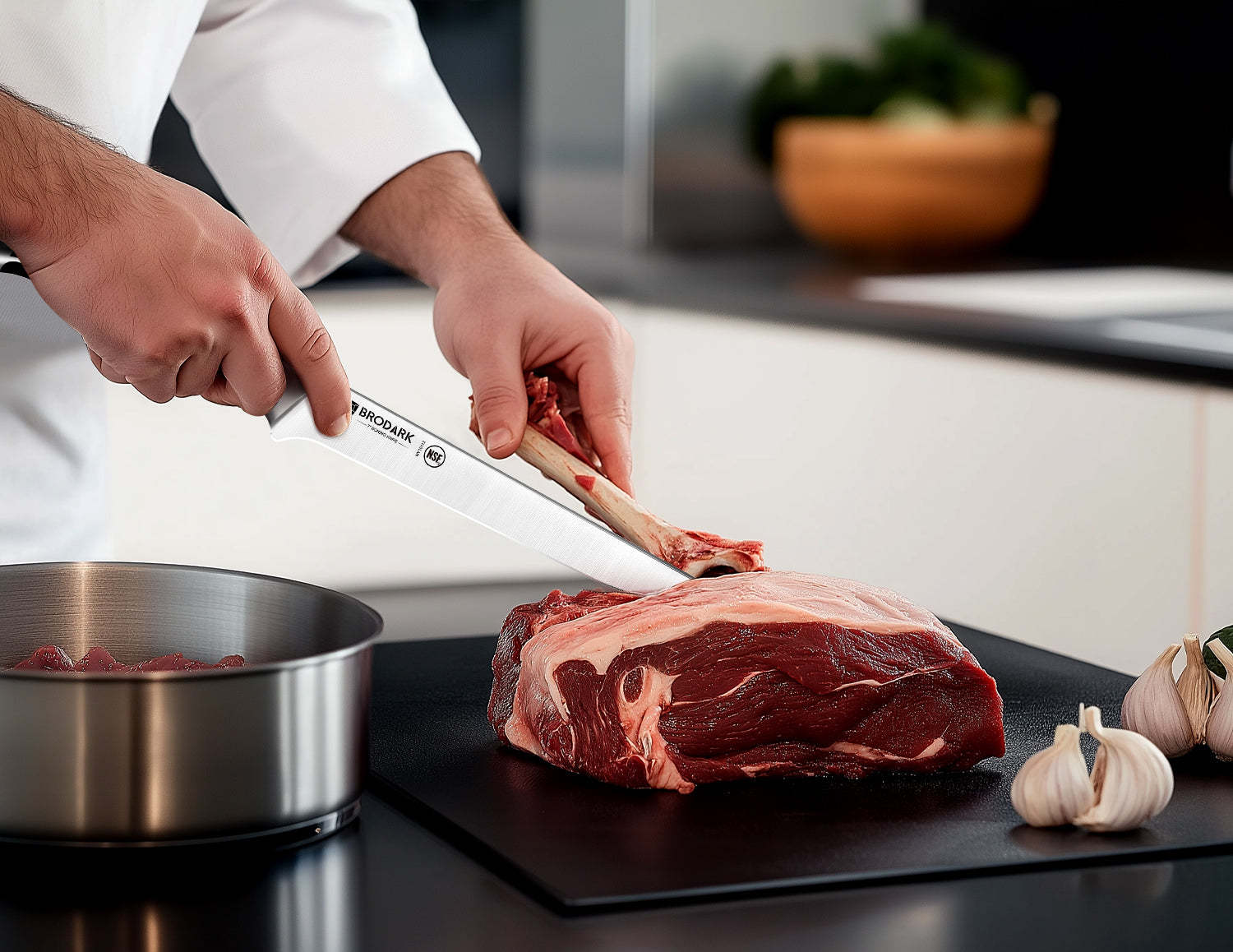 Boning Knife - Steel-King Series - Brodark