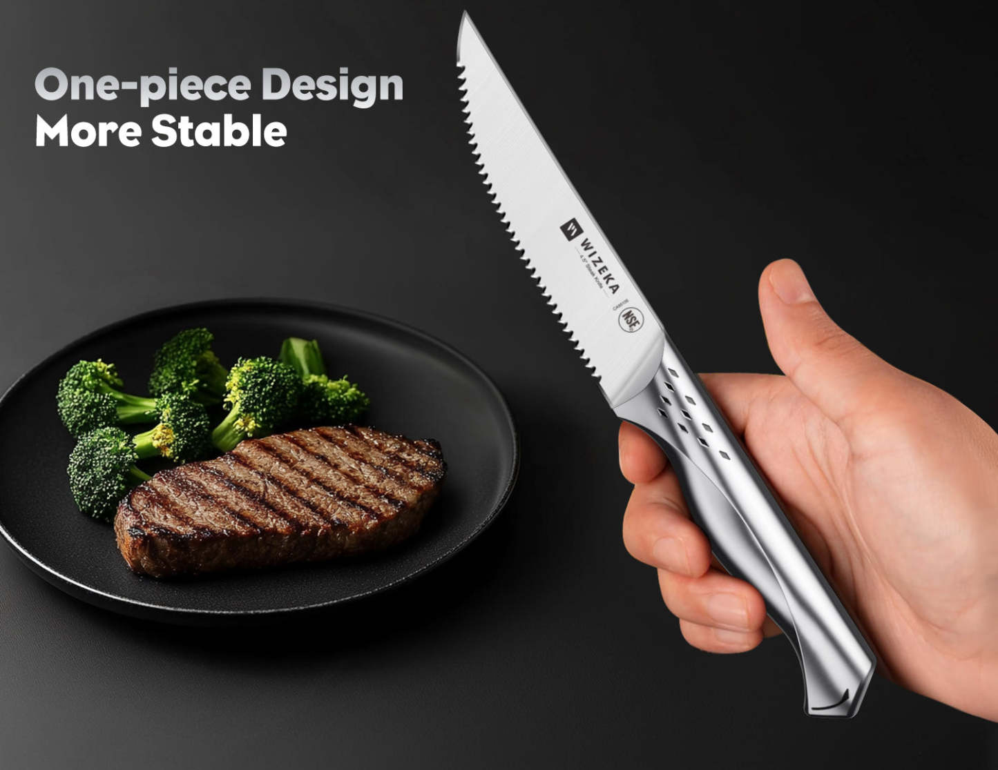Steak Knives Set of 4 - Jaguar Series - wizeka