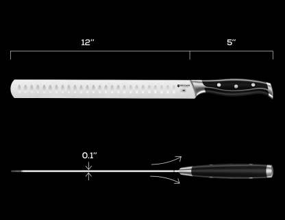 Carving Knife - Steel-King Series - Brodark