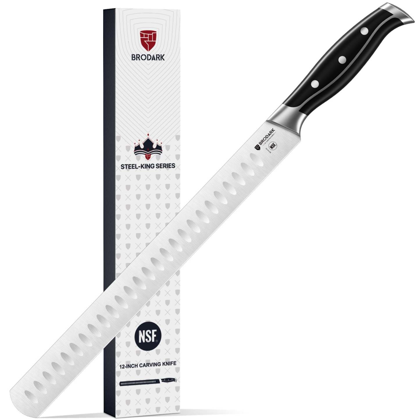 Carving Knife - Steel-King Series - Brodark