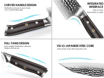 Damascus Chef Knife - Brodark