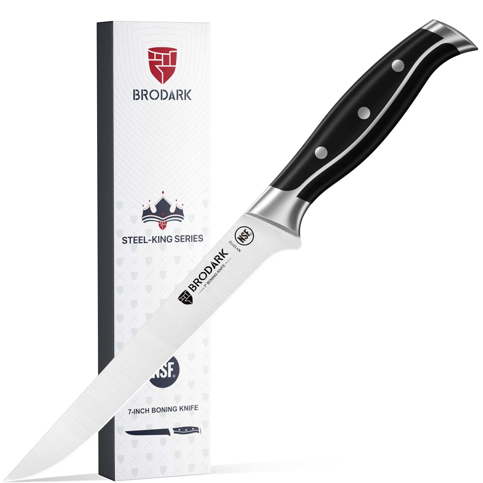 Boning Knife - Steel-King Series - Brodark