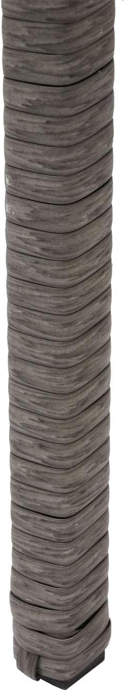 CASA MÃSURARULUI FURNITURE COMPANY Poly-Rattan Esstisch HWC-G16, Esszimmertisch Gartentisch Tisch, Gastronomie 112x60cm - grau