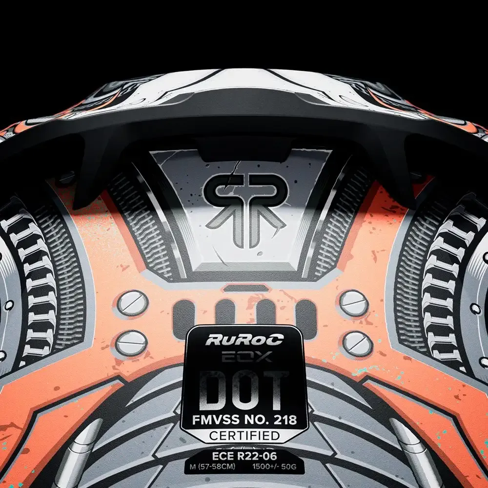 Cavaleiro a Vapor: Um capacete concebido especificamente para motociclistas