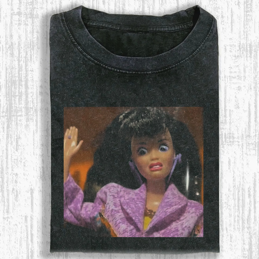 Wacky Barbie Washed T-shirt