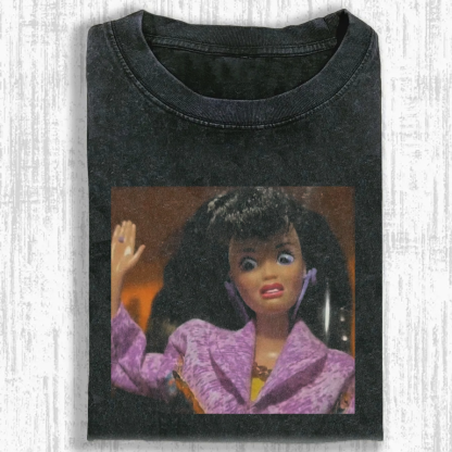 Wacky Barbie Washed T-shirt
