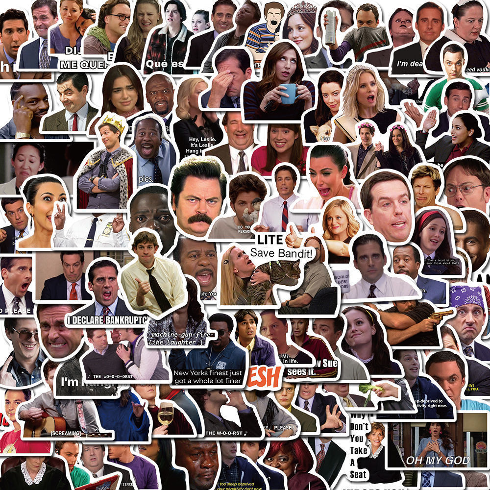 Classic TV Series stickers 50pcs