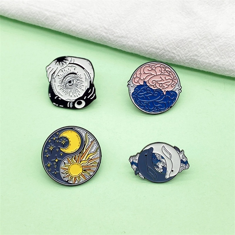 Abstract Fusion Brooch