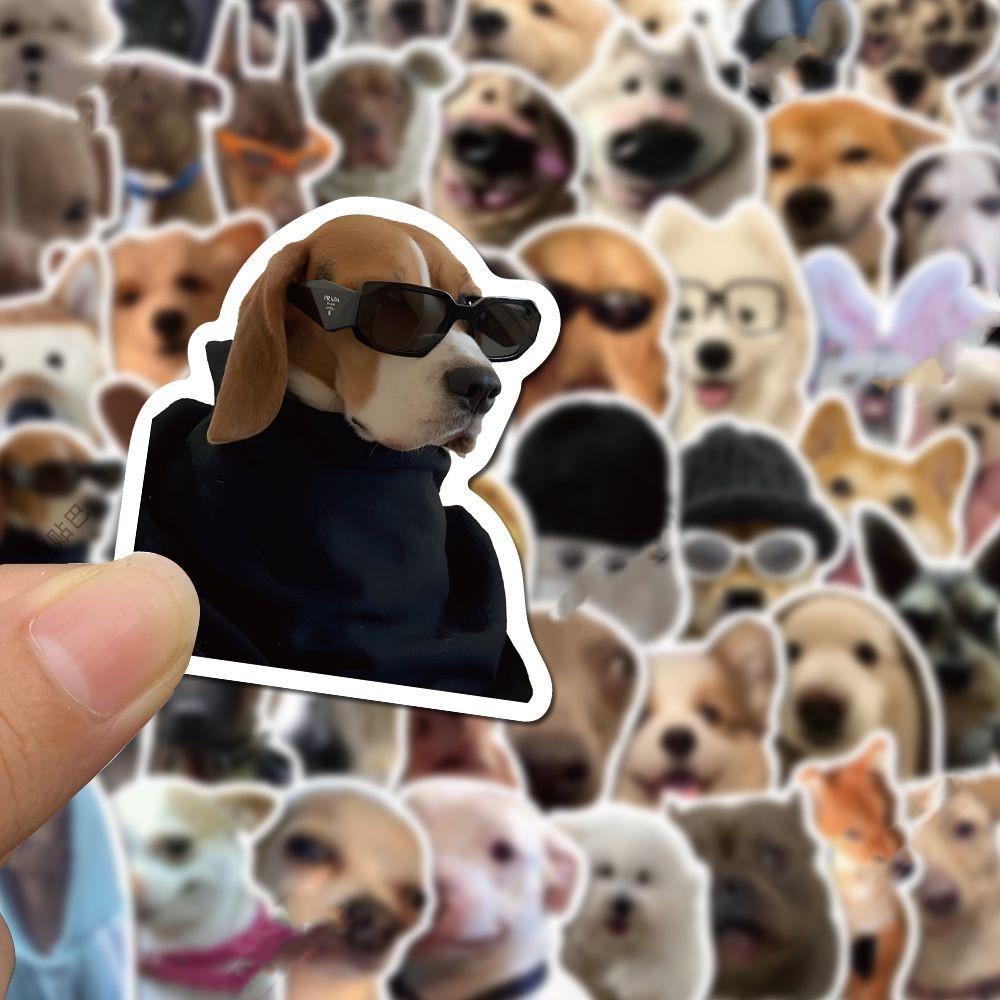 Funny dog meme stickers 50pcs
