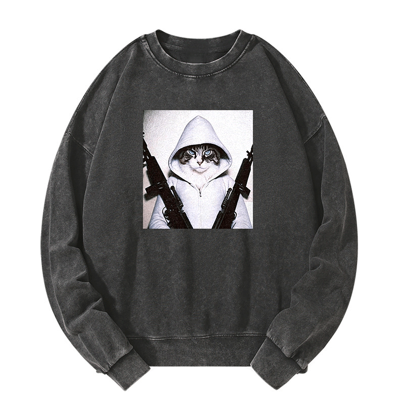 Twin Assault Washed Sweatshirt