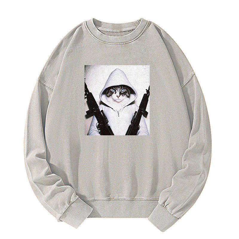 Twin Assault Washed Sweatshirt
