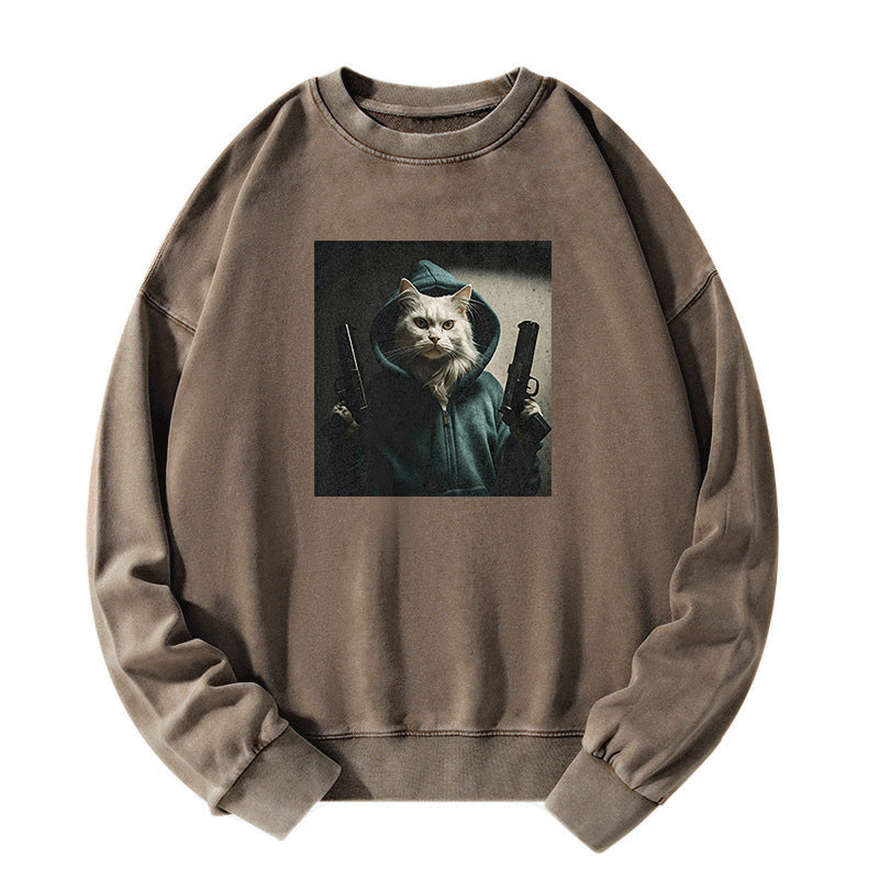 Dual Protocol Washed Sweatshirt