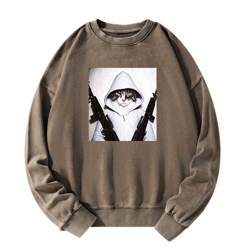 Twin Assault Washed Sweatshirt
