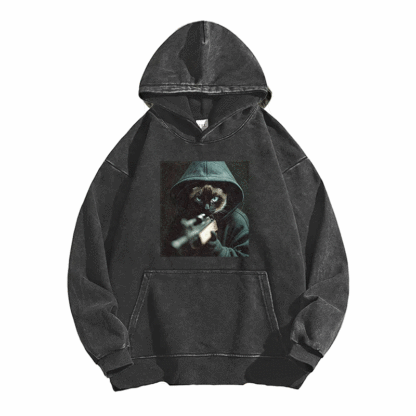 Focused Retribution Washed Hoodie