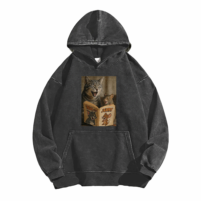 Literary Truce Washed Hoodie