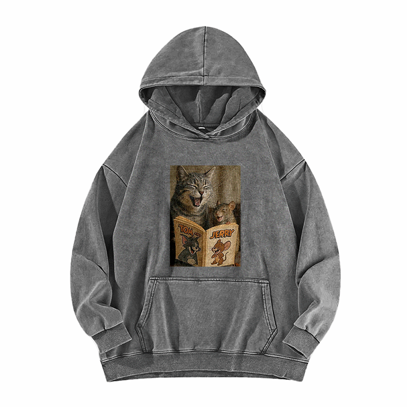 Literary Truce Washed Hoodie