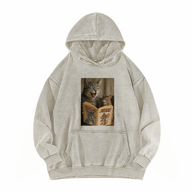 Literary Truce Washed Hoodie