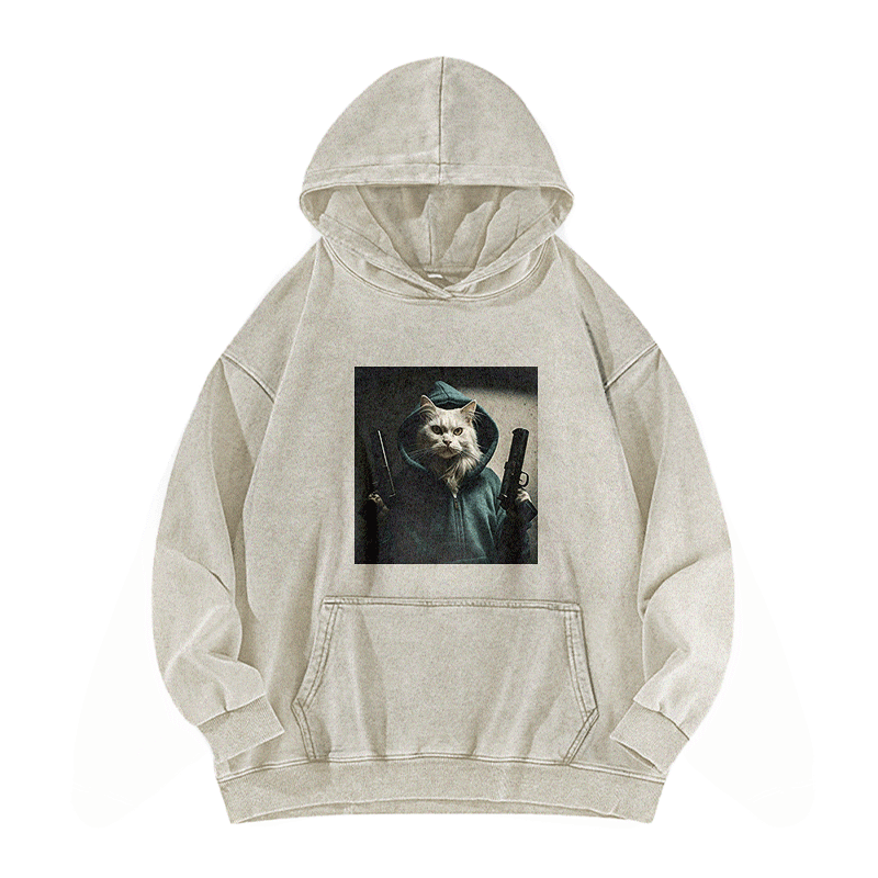 Dual Protocol Washed Hoodie