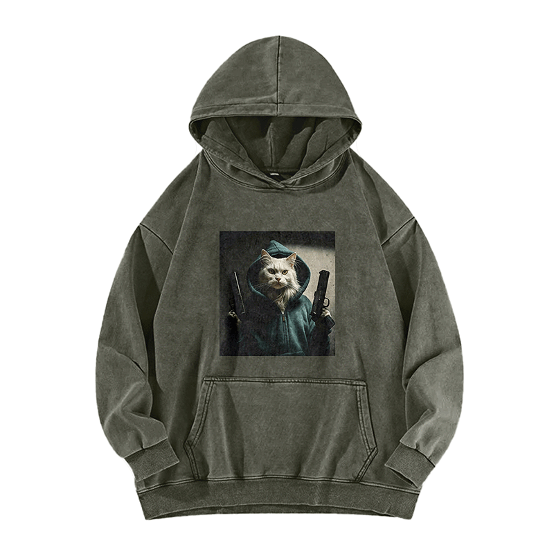Dual Protocol Washed Hoodie