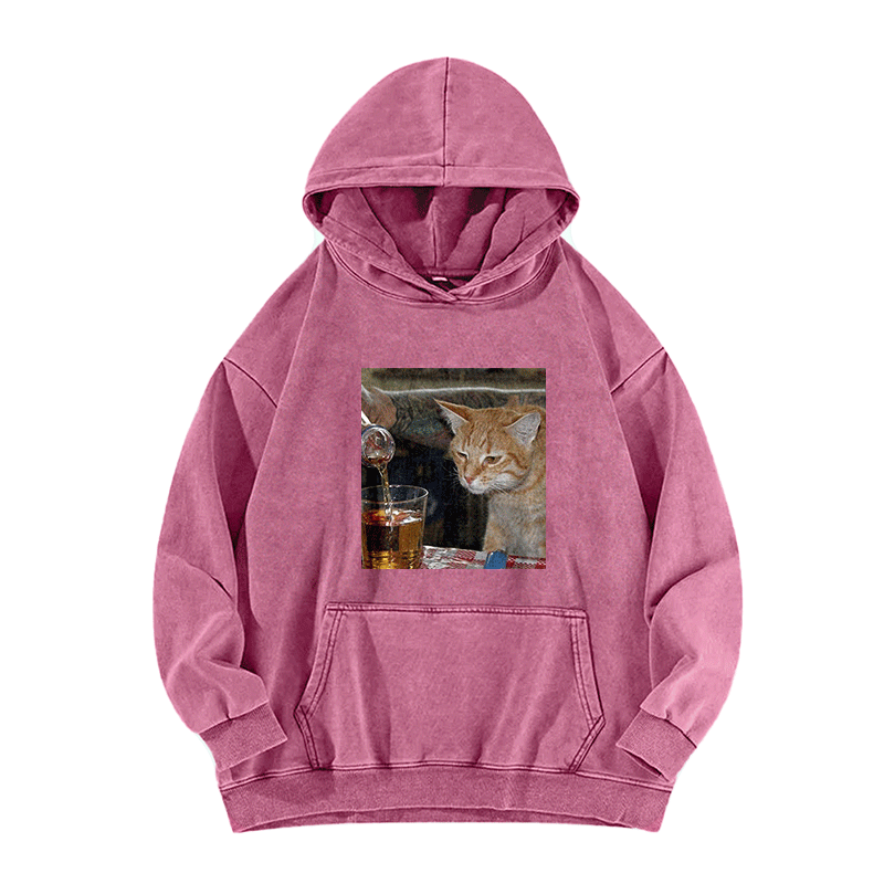 Pouring Curiosity Washed Hoodie