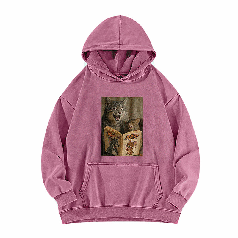 Literary Truce Washed Hoodie