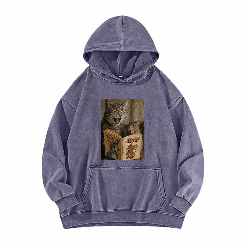 Literary Truce Washed Hoodie