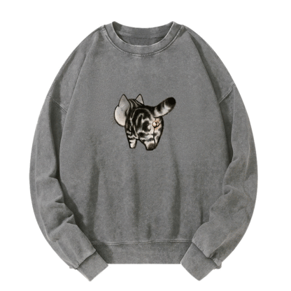 Tail of Curiosity Washed Sweatshirt