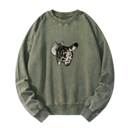 Tail of Curiosity Washed Sweatshirt