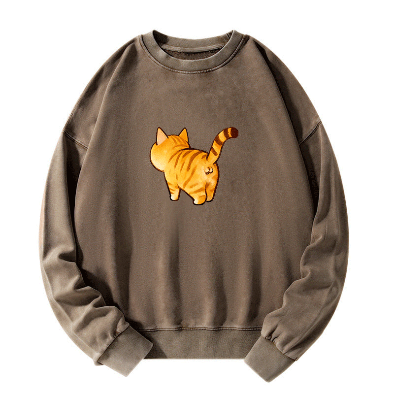 Tail of Curiosity Washed Sweatshirt