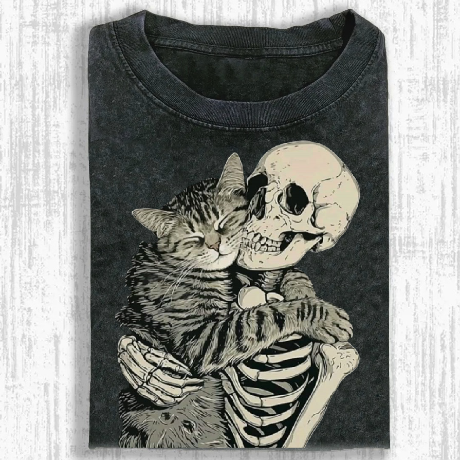 Hug Me to Death Washed T-shirt