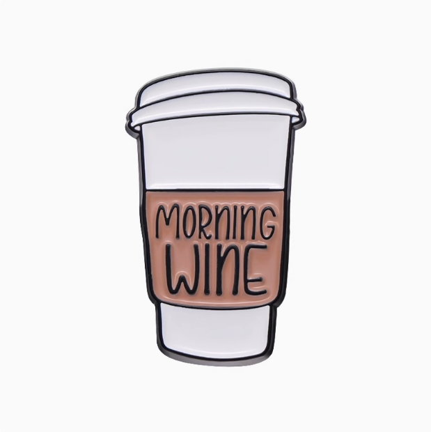 Funny Coffee Brooch点击并应用