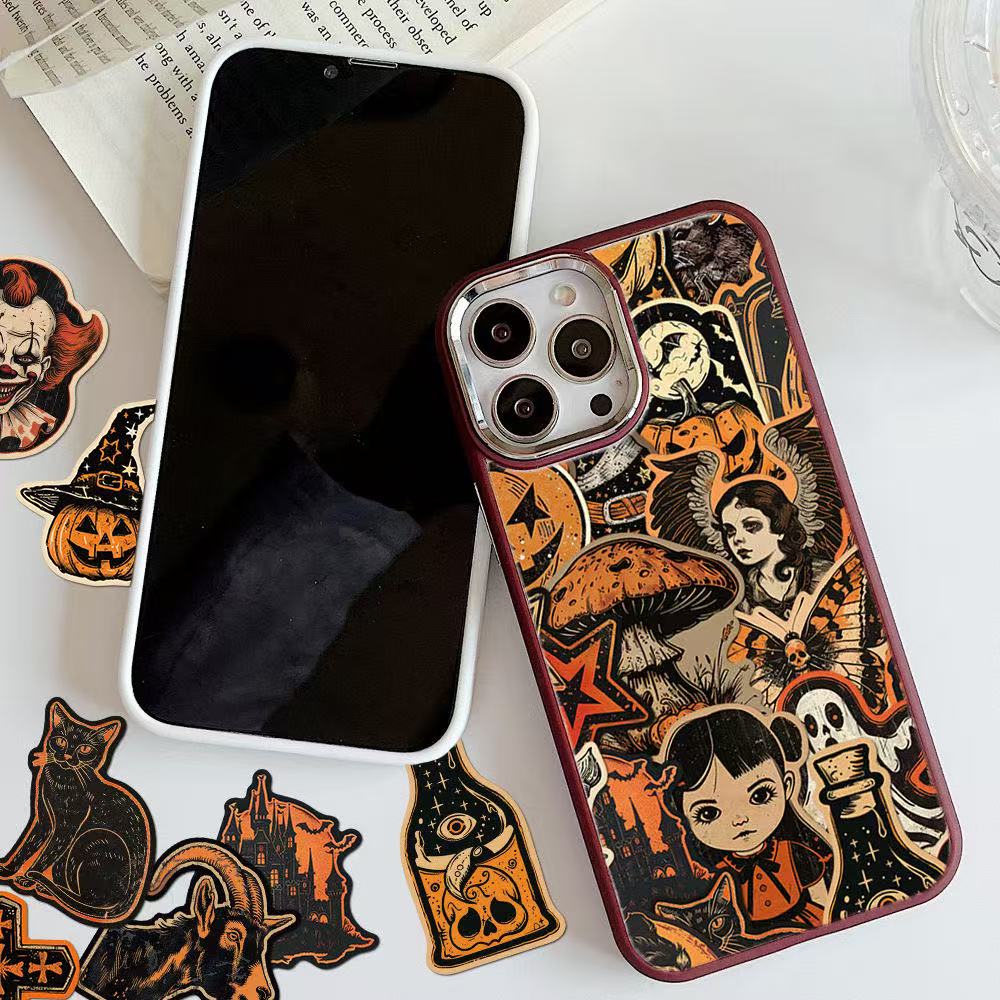 Vintage Halloween Stickers – 50pcs