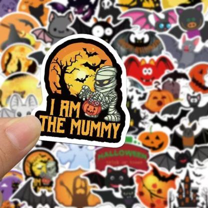 Halloween Carnival Stickers – 50pcs