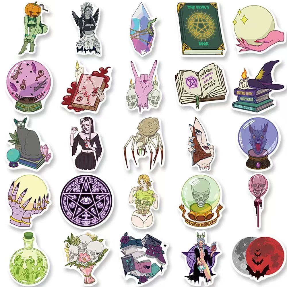 Halloween Creative Stickers – 50pcs