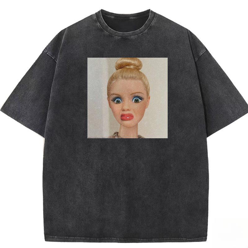 Wacky Barbie Washed T-shirt